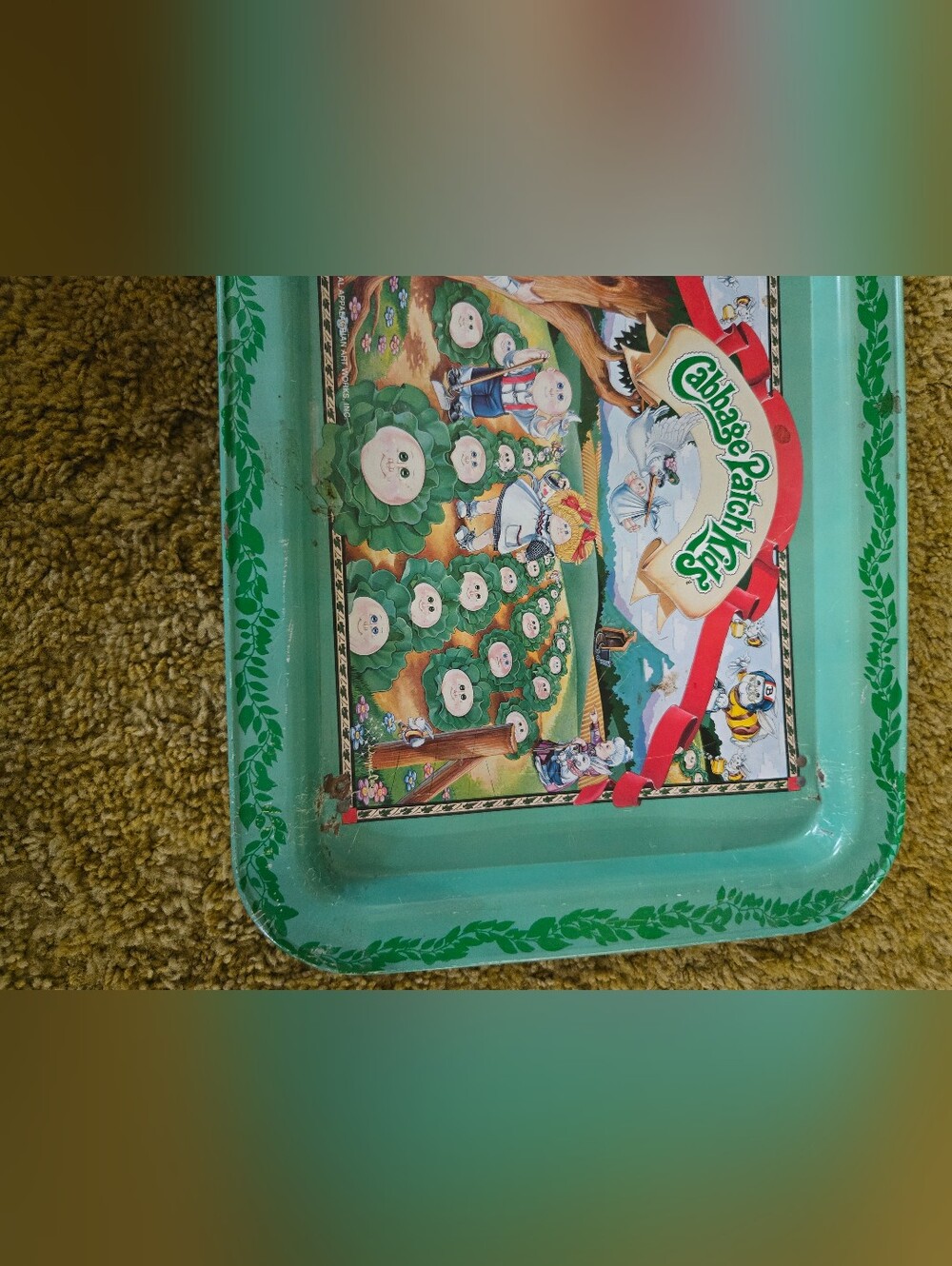 Vintage Cabbage Patch Kids Dinner Tray - Picture 3 of 5